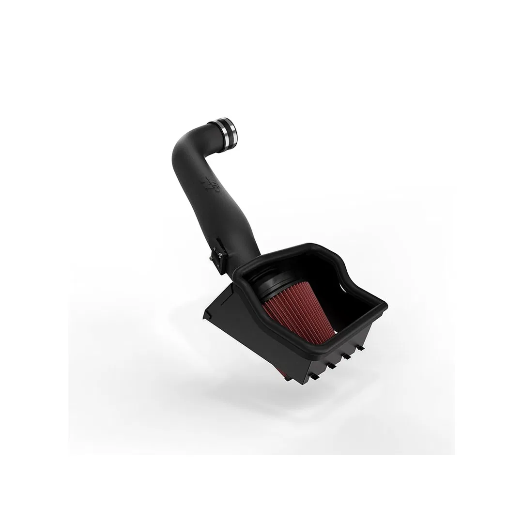57-2575 – K&N FILTER Cold Air Intake, Black Polyethylene Tube Red Filter - view 2